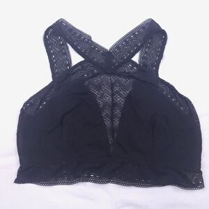 Flirtitude Black Lace Bandeau Size Medium